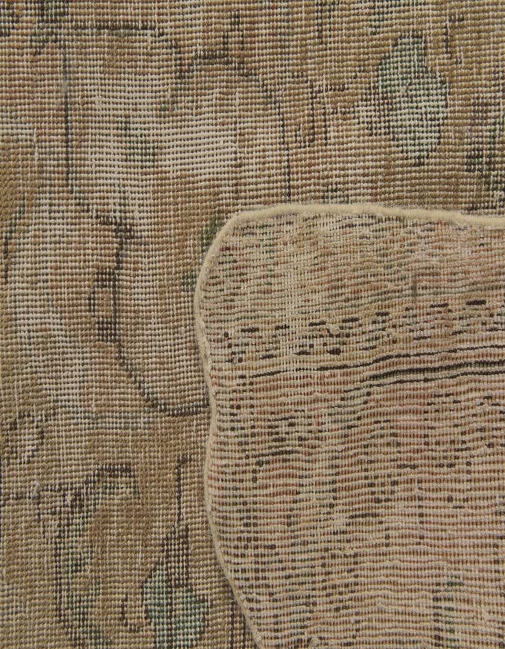 Detail image of 9' x 12' 5  Hand Knotted Ultra Vintage Persian Wool Rug