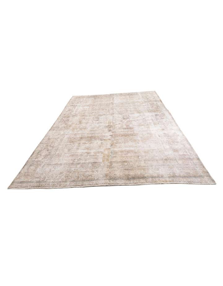 9' 7 x 13' Hand Knotted Ultra Vintage Persian Wool Rug