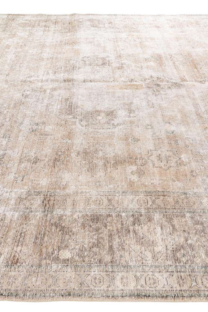 9' 7 x 13' Hand Knotted Ultra Vintage Persian Wool Rug