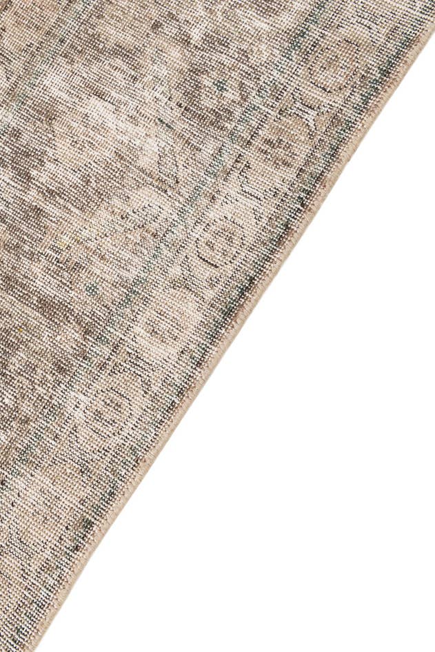 Detail image of 9' 7 x 13' Hand Knotted Ultra Vintage Persian Wool Rug
