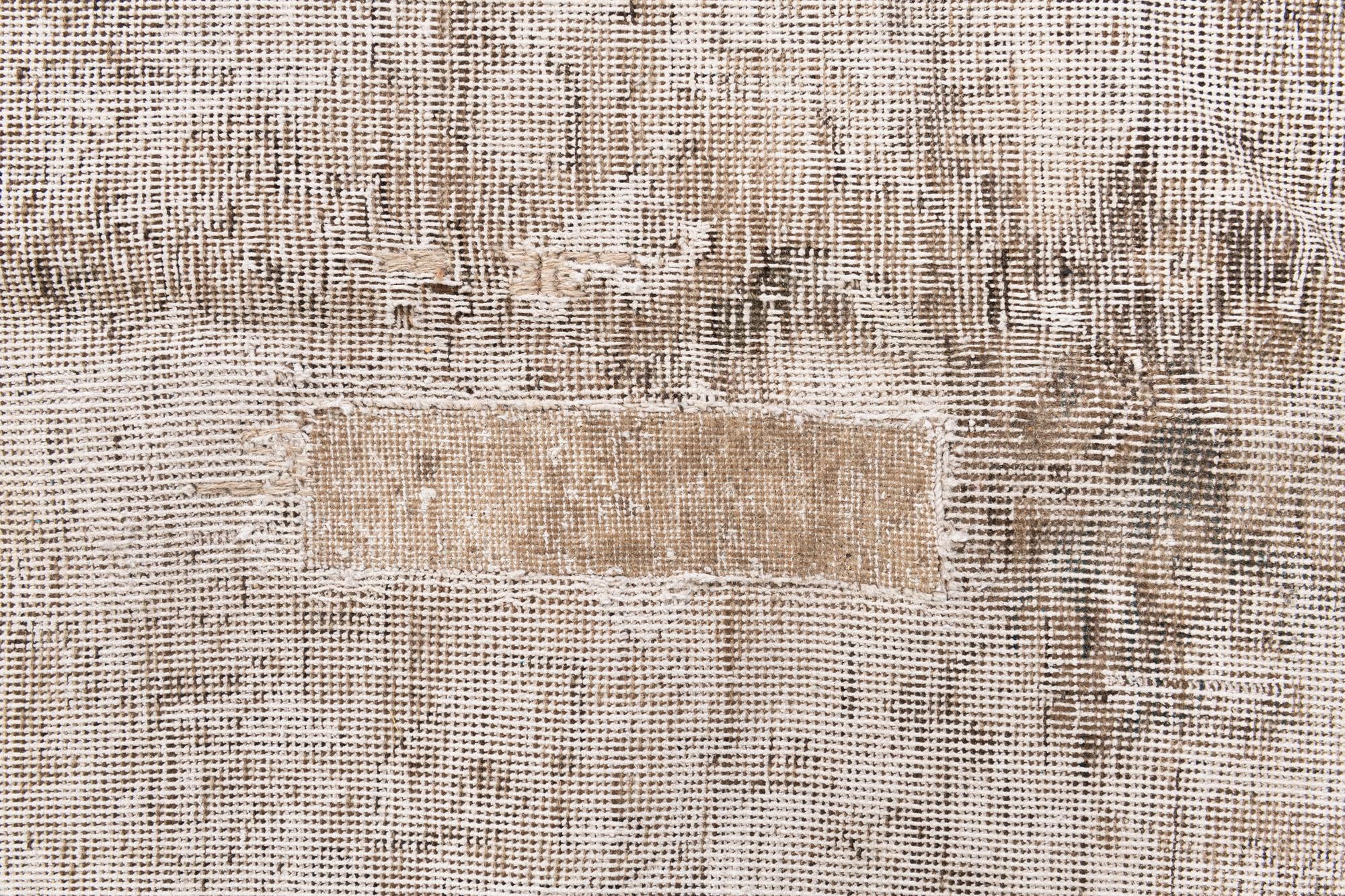 9' 7 x 13' Hand Knotted Ultra Vintage Persian Wool Rug