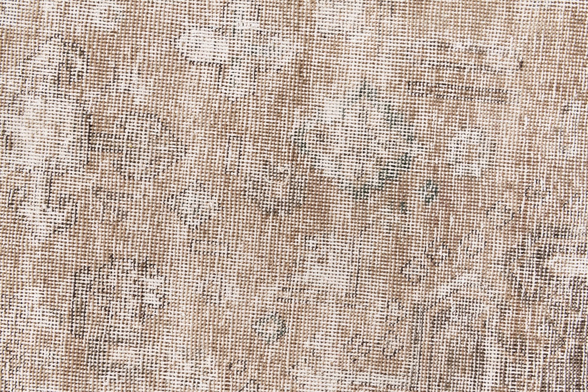 9' 7 x 13' Hand Knotted Ultra Vintage Persian Wool Rug