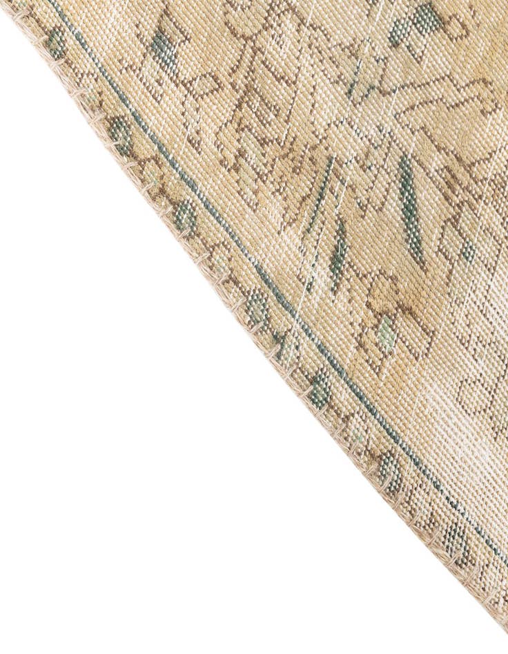 Detail image of 3' x 4' 7  Hand Knotted Ultra Vintage Persian Wool Rug