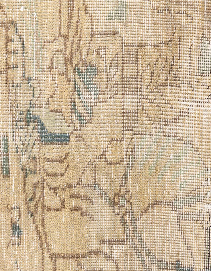 Detail image of 3' x 4' 7  Hand Knotted Ultra Vintage Persian Wool Rug