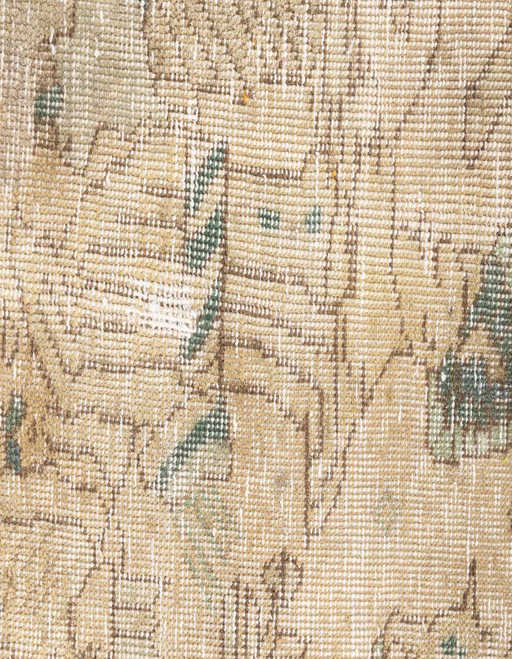 Detail image of 3' x 4' 7  Hand Knotted Ultra Vintage Persian Wool Rug