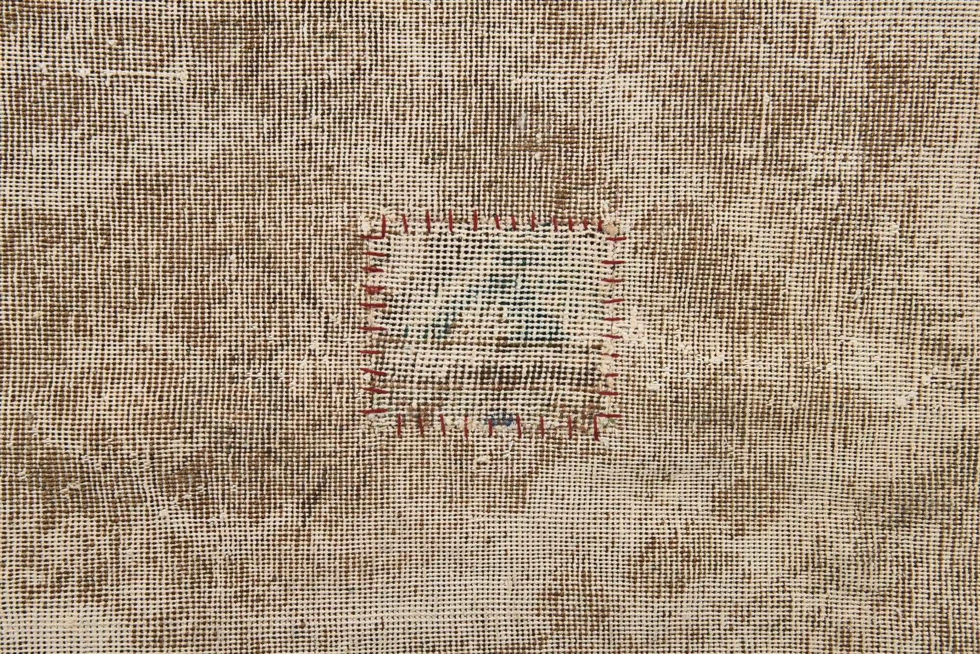 5' 6 x 9' 5 Hand Knotted Ultra Vintage Persian Wool Rug