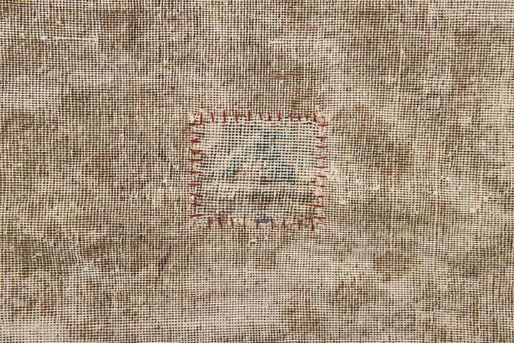 5' 6 x 9' 5 Hand Knotted Ultra Vintage Persian Wool Rug