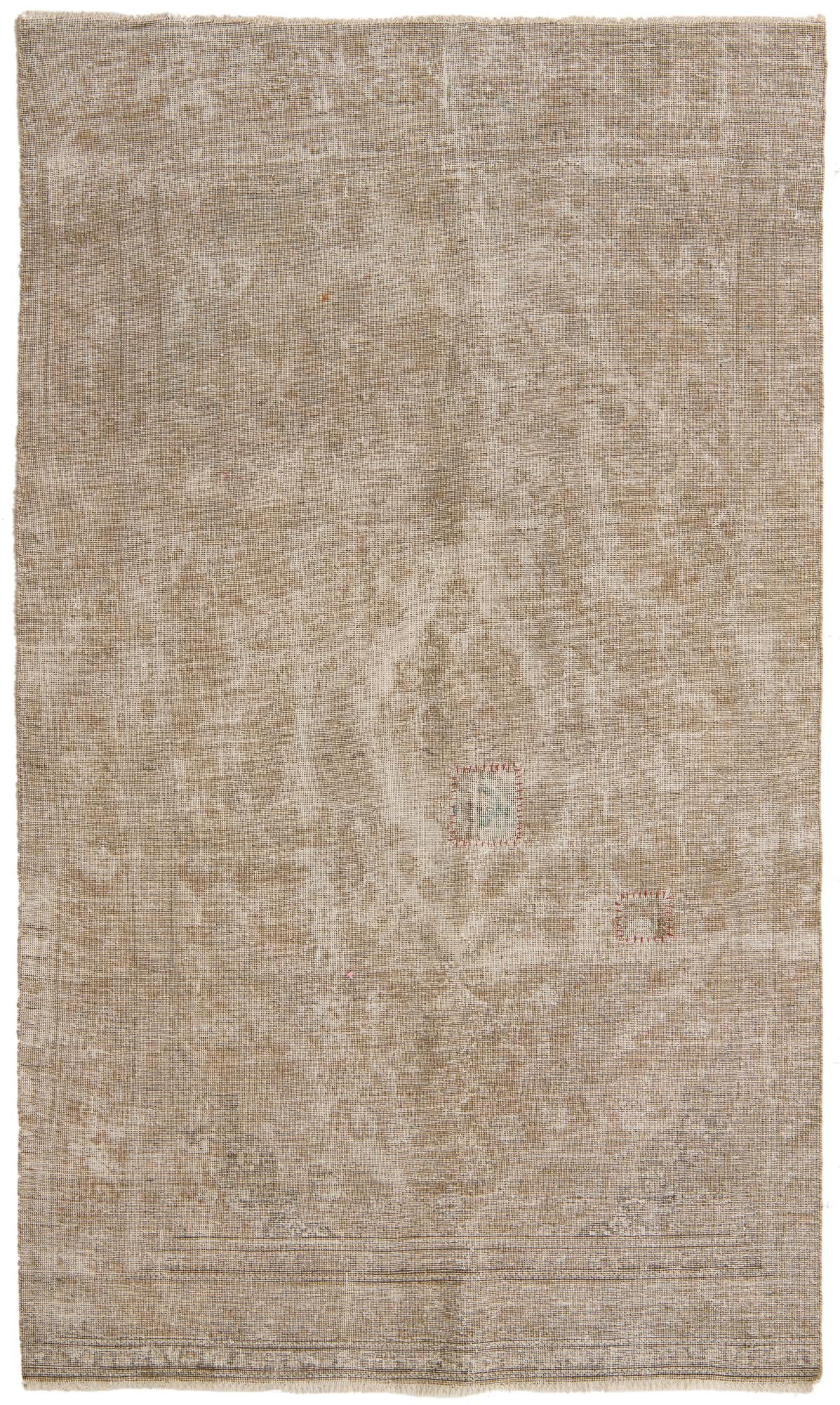 5' 6 x 9' 5 Hand Knotted Ultra Vintage Persian Wool Rug