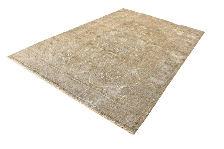 Detailansicht von 200cm x 300cm Handgeknüpft Ultra Vintage Persisch Wolle Teppich