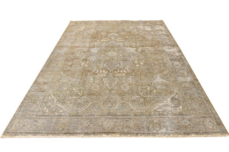 Detailansicht von 200cm x 300cm Handgeknüpft Ultra Vintage Persisch Wolle Teppich