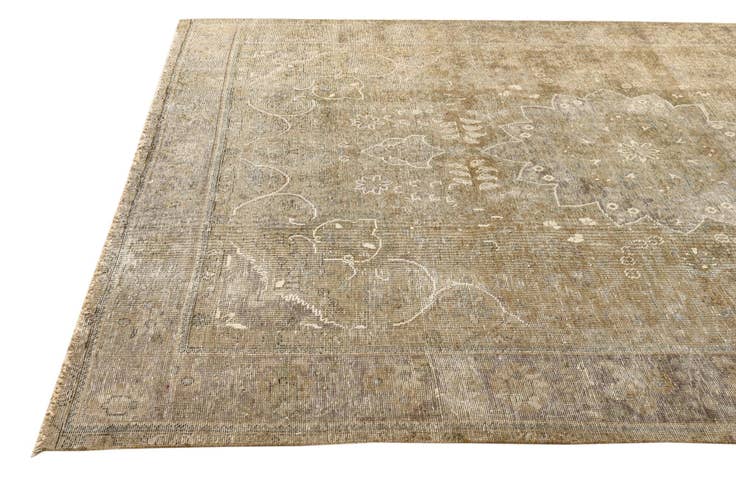 Detailansicht von 200cm x 300cm Handgeknüpft Ultra Vintage Persisch Wolle Teppich