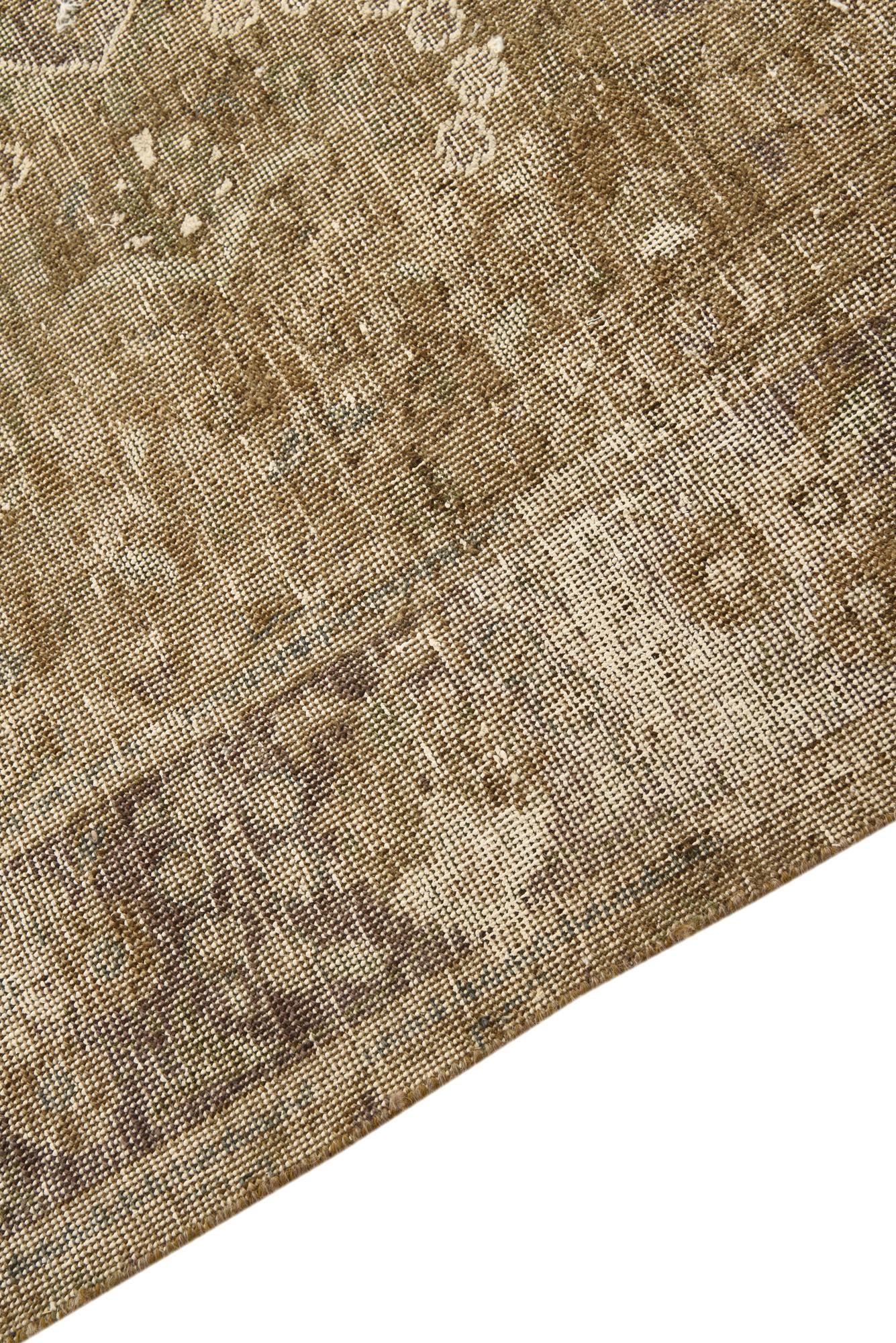 6' 6 x 9' 10 Hand Knotted Ultra Vintage Persian Wool Rug