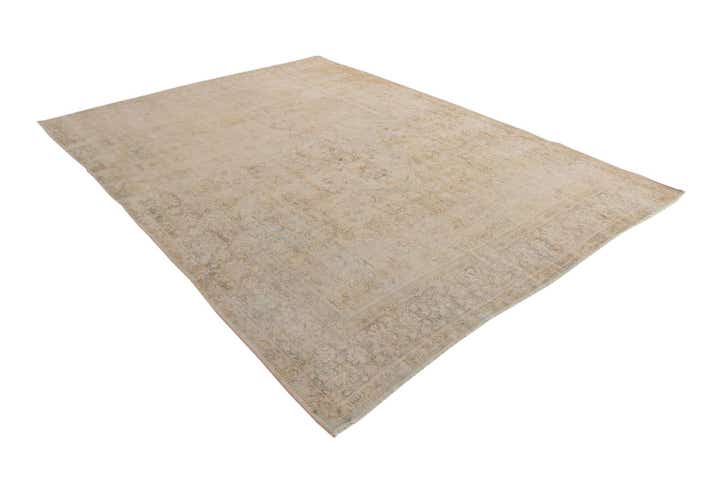 8' x 10' 8 Hand Knotted Ultra Vintage Persian Wool Rug