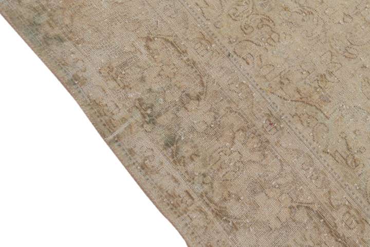 8' x 10' 8 Hand Knotted Ultra Vintage Persian Wool Rug