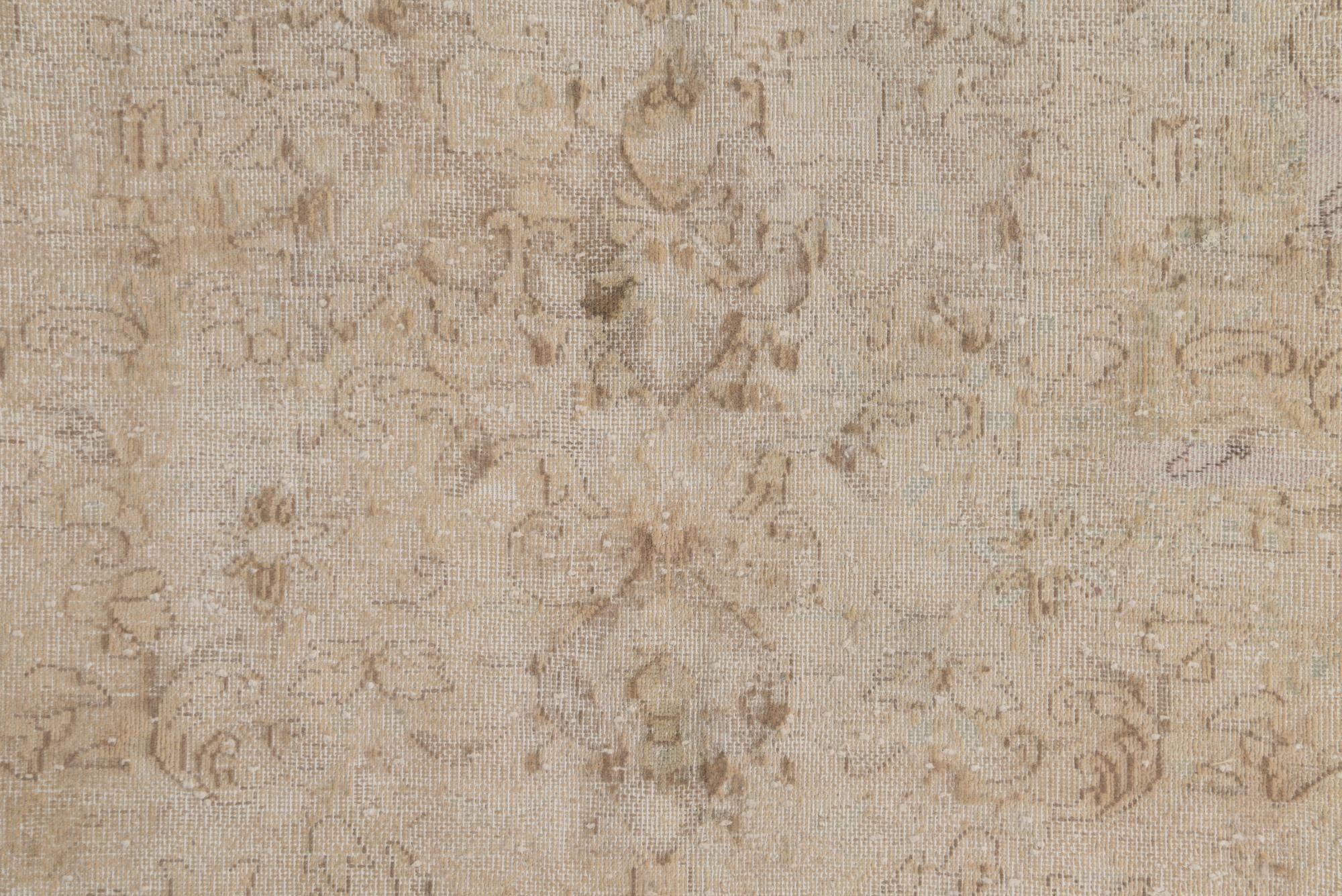 8' x 10' 8 Hand Knotted Ultra Vintage Persian Wool Rug