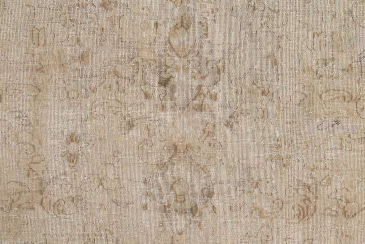 8' x 10' 8 Hand Knotted Ultra Vintage Persian Wool Rug