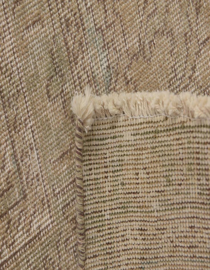 Detail image of 9' x 11'  Hand Knotted Ultra Vintage Persian Wool Rug