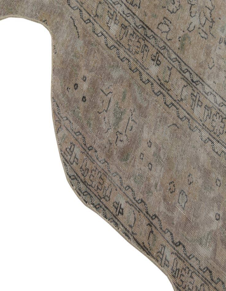 Detail image of 9' 7 x 12' 5  Hand Knotted Ultra Vintage Persian Wool Rug