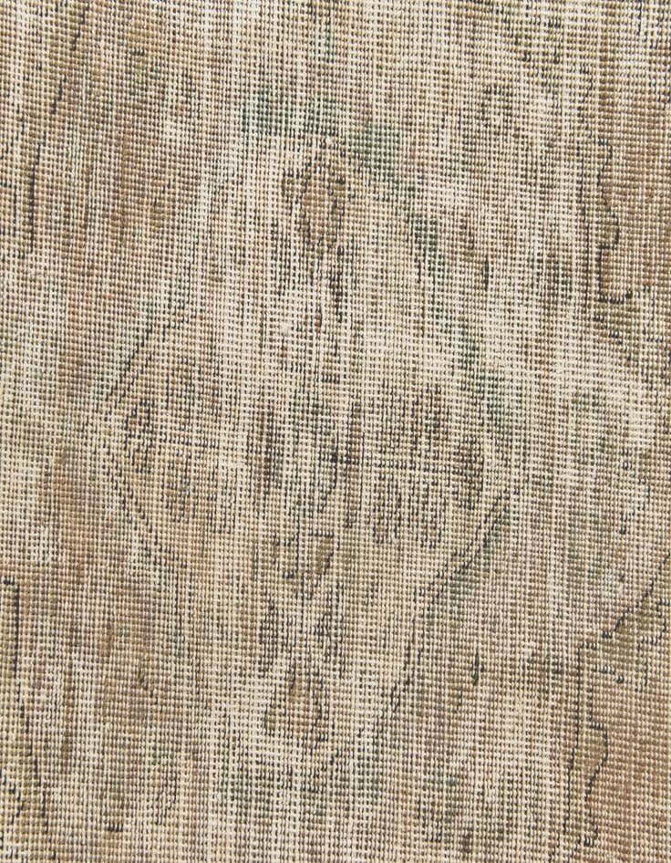 Detail image of 6' 2 x 9' 2  Hand Knotted Ultra Vintage Persian Wool Rug