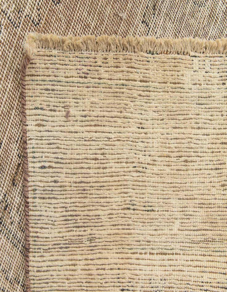 Detail image of 6' 2 x 9' 2  Hand Knotted Ultra Vintage Persian Wool Rug