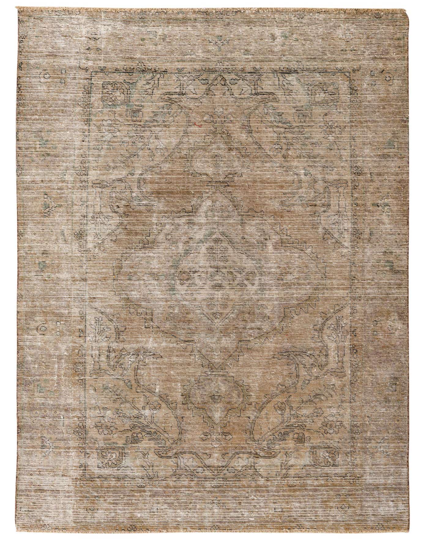 Primary image 6' 2 x 9' 2  Hand Knotted Ultra Vintage Persian Wool Rug