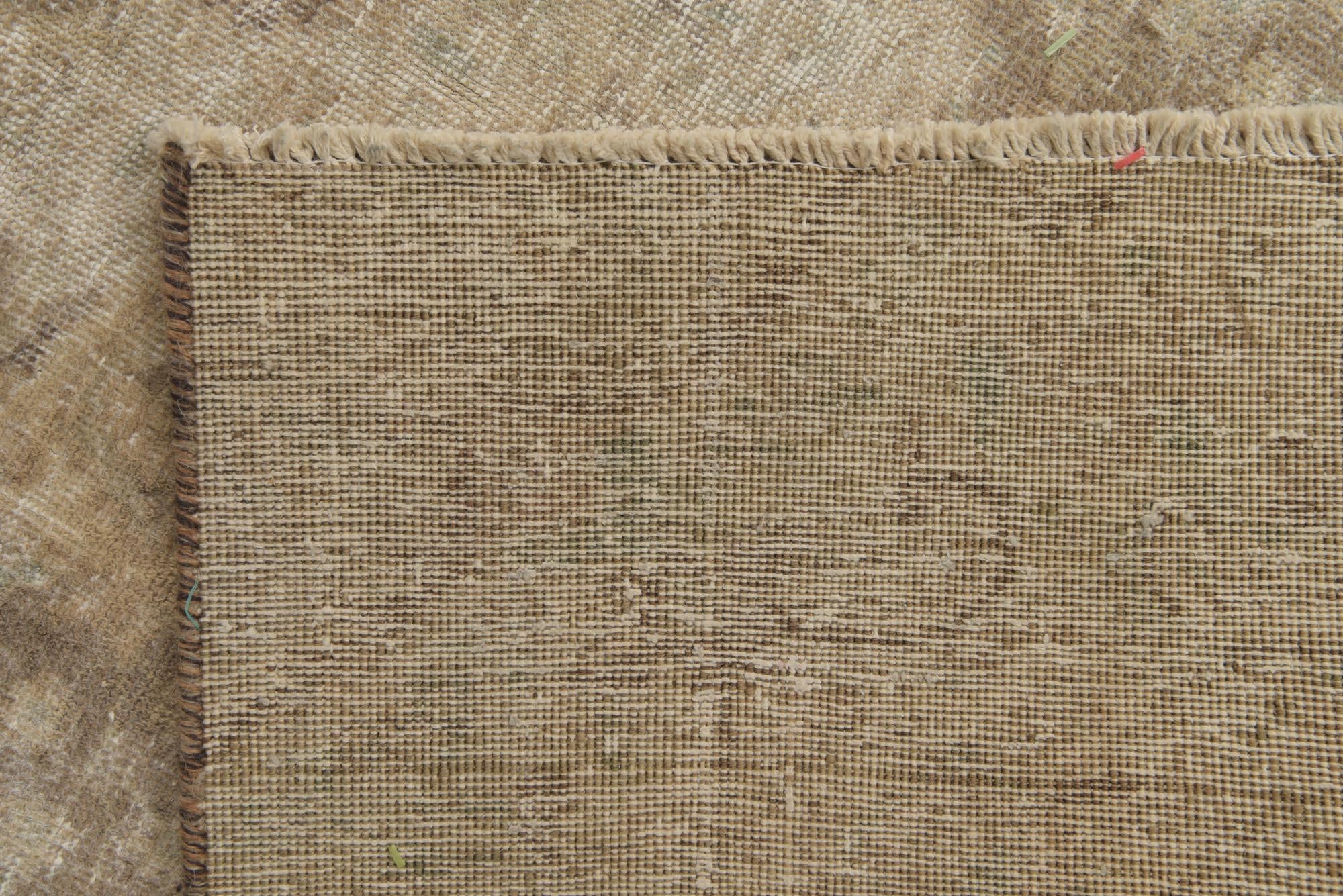 4' 6 x 7' 6 Hand Knotted Ultra Vintage Persian Wool Rug