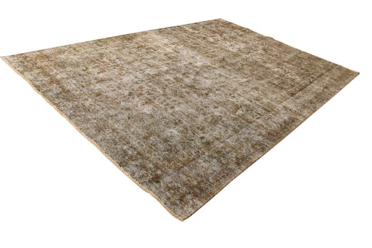 Detail image of 8' x 12' Hand Knotted Ultra Vintage Persian Wool Rug