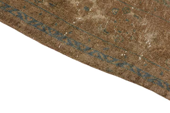 7' 2 x 10' 9 Hand Knotted Ultra Vintage Persian Wool Rug