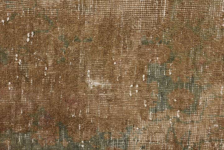 7' 2 x 10' 9 Hand Knotted Ultra Vintage Persian Wool Rug