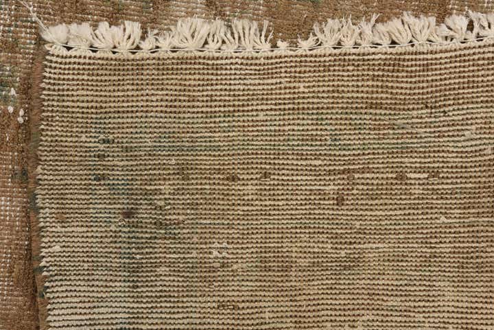 7' 2 x 10' 9 Hand Knotted Ultra Vintage Persian Wool Rug