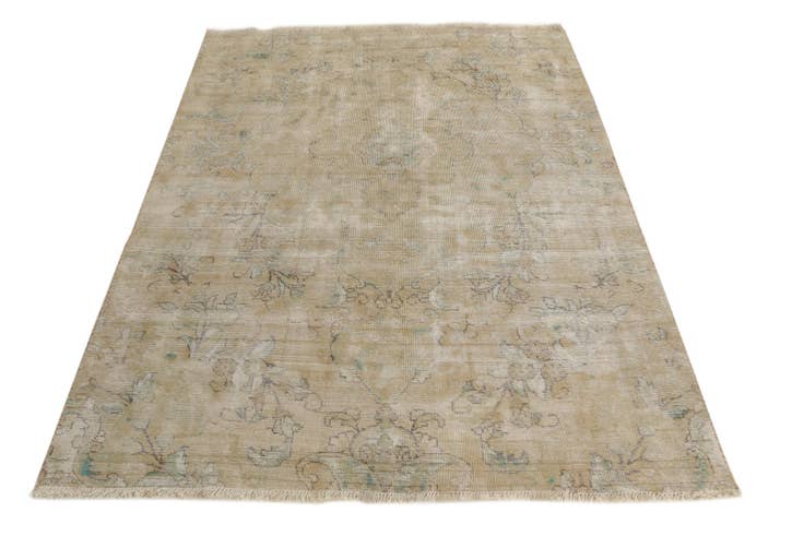 Detail image of 5' x 6' 9 Hand Knotted Ultra Vintage Persian Wool Rug