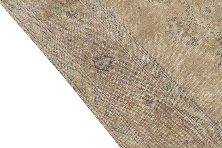 6' 4 x 9' 6 Hand Knotted Ultra Vintage Persian Wool Rug