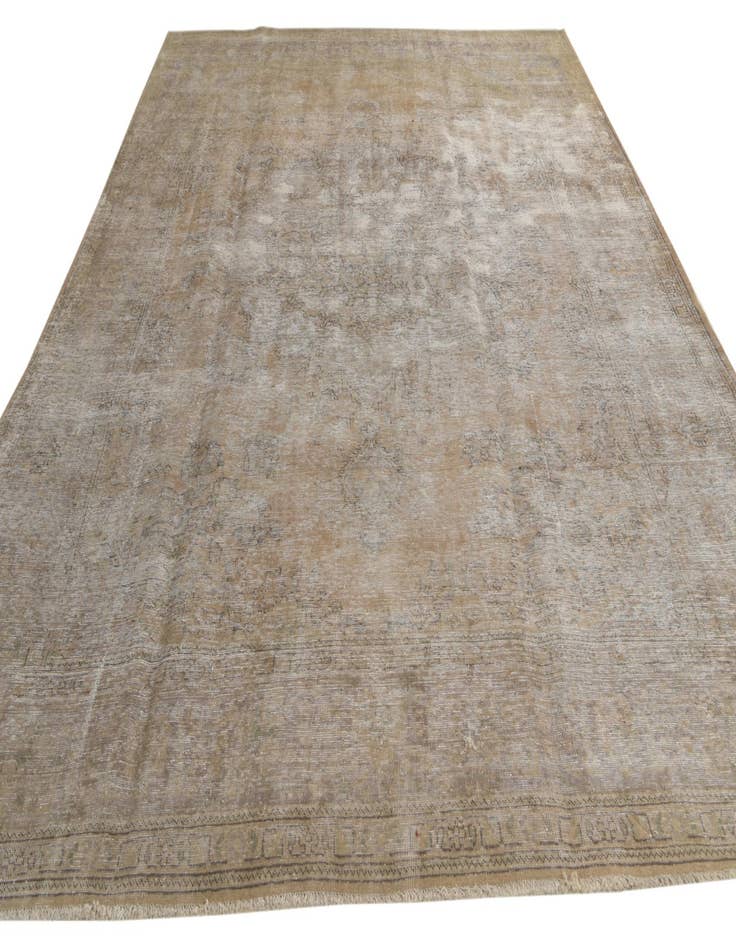 Detail image of 9' 4 x 12' 2  Hand Knotted Ultra Vintage Persian Wool Rug