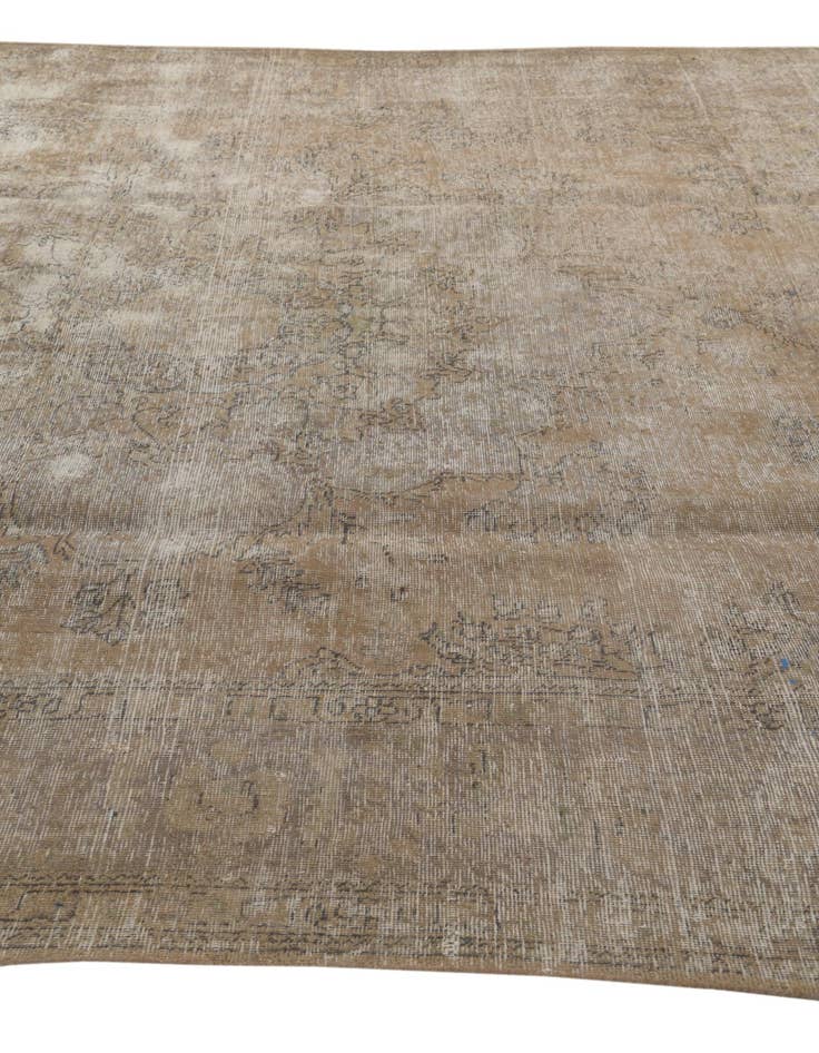 Detail image of 9' 4 x 12' 2  Hand Knotted Ultra Vintage Persian Wool Rug