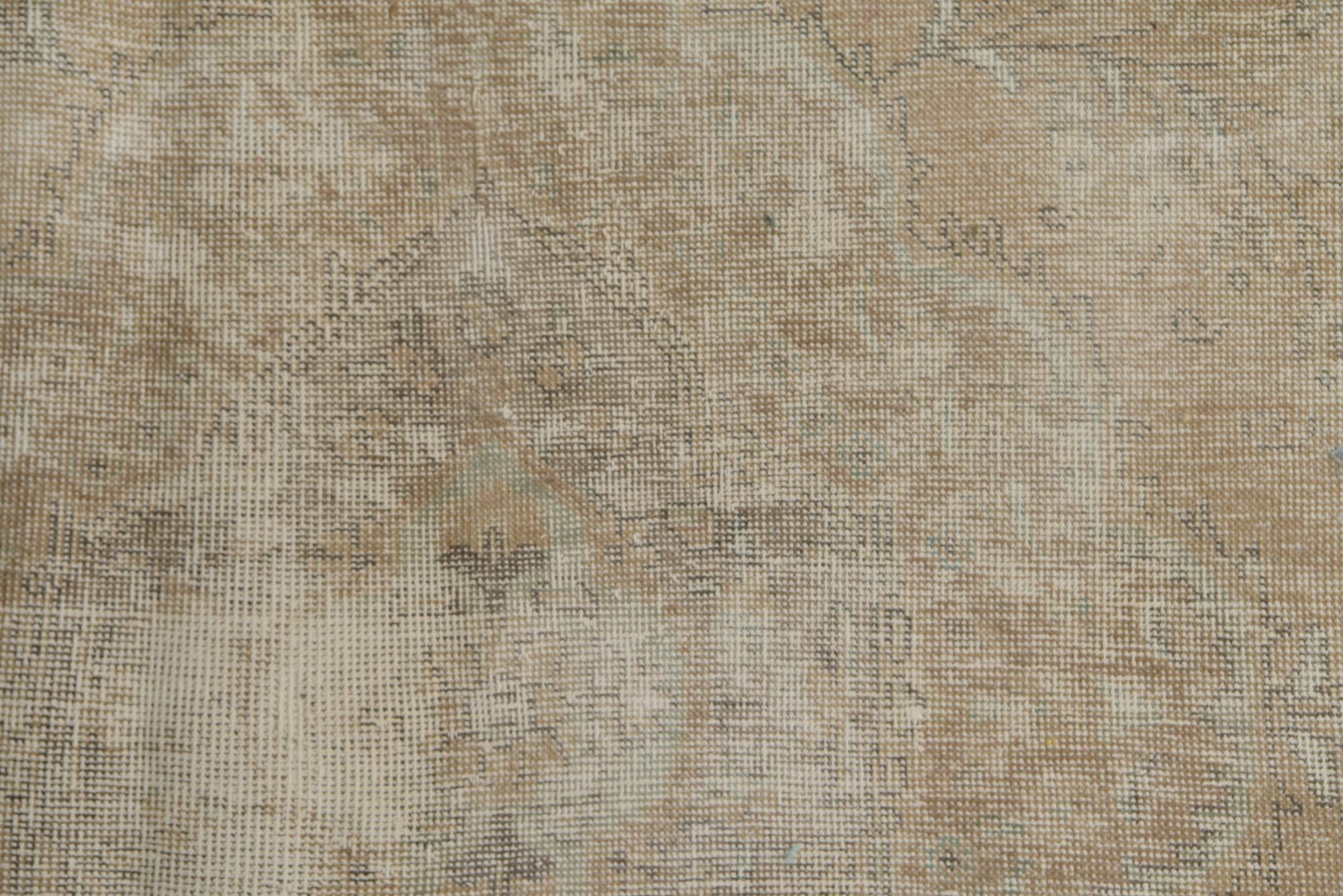 6' 5 x 8' 10 Hand Knotted Ultra Vintage Persian Wool Rug