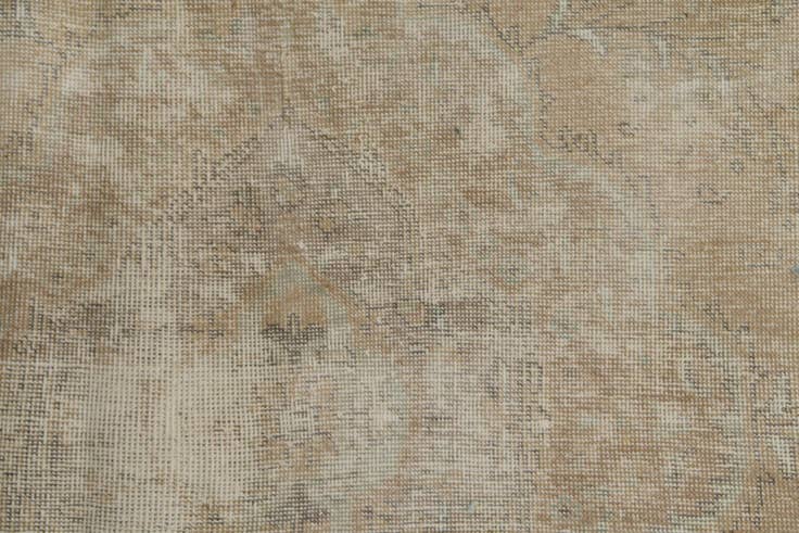 Detail image of 6' 5 x 8' 10 Hand Knotted Ultra Vintage Persian Wool Rug