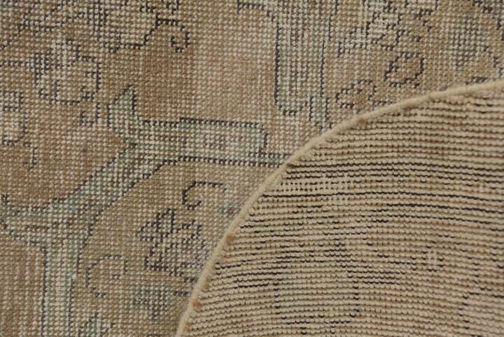 6' 5 x 8' 10 Hand Knotted Ultra Vintage Persian Wool Rug