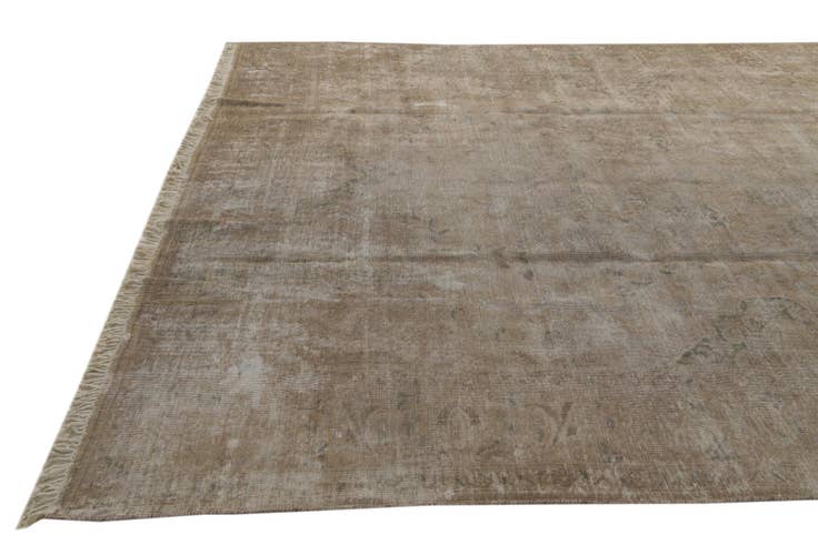 Detail image of 9' 10 x 11' 3 Hand Knotted Ultra Vintage Persian Wool Rug