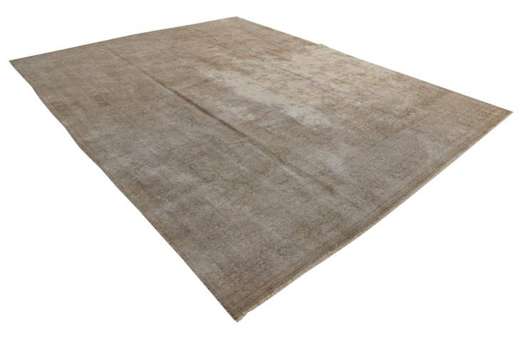 Detail image of 9' 10 x 12' 6 Hand Knotted Ultra Vintage Persian Wool Rug