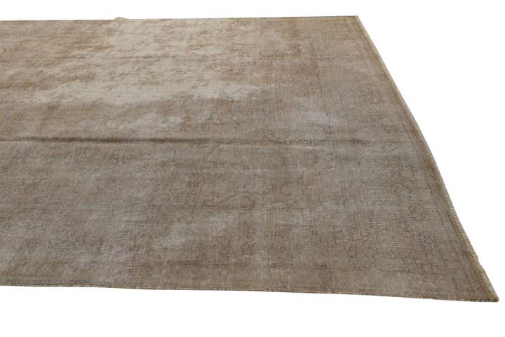 9' 10 x 12' 6 Hand Knotted Ultra Vintage Persian Wool Rug