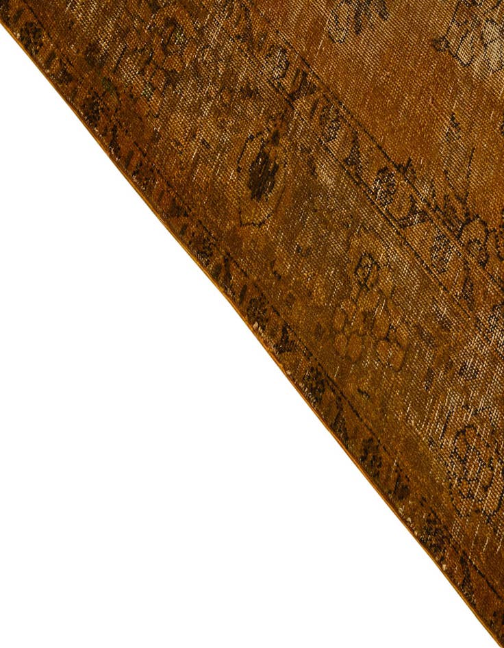 Detail image of 6' 9 x 9' 4  Hand Knotted Ultra Vintage Persian Wool Rug