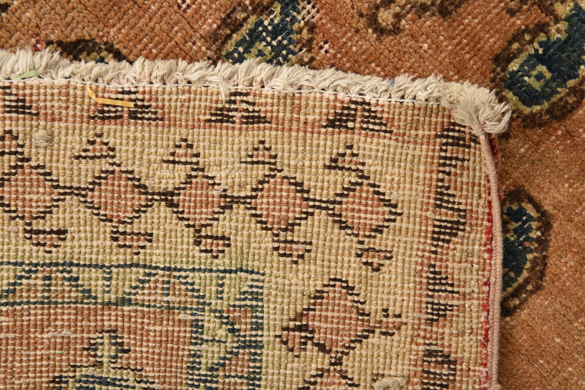 4' 5 x 5' 10 Hand Knotted Ultra Vintage Persian Wool Rug