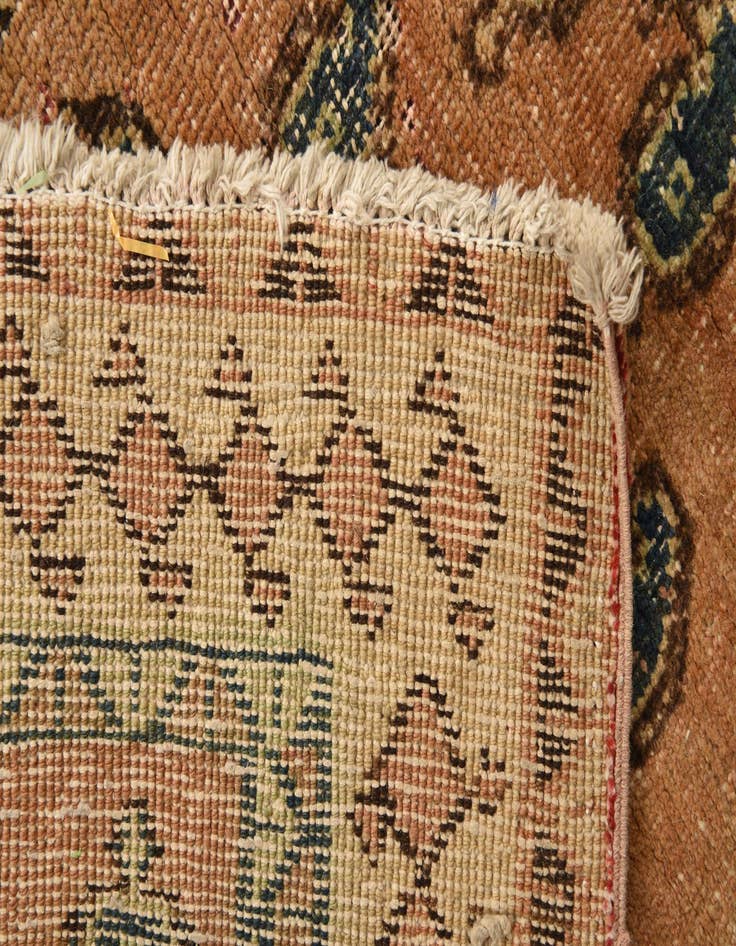 Detail image of 4' 5 x 5' 10  Hand Knotted Ultra Vintage Persian Wool Rug