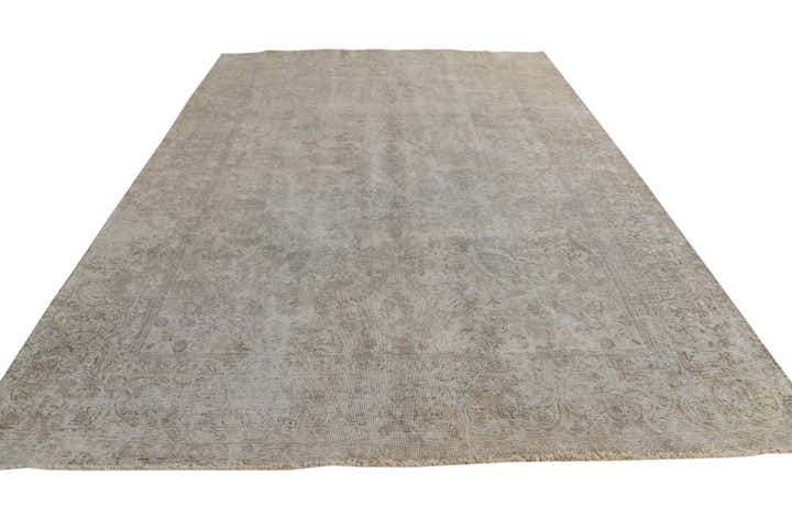 8' x 11' 1 Hand Knotted Ultra Vintage Persian Wool Rug