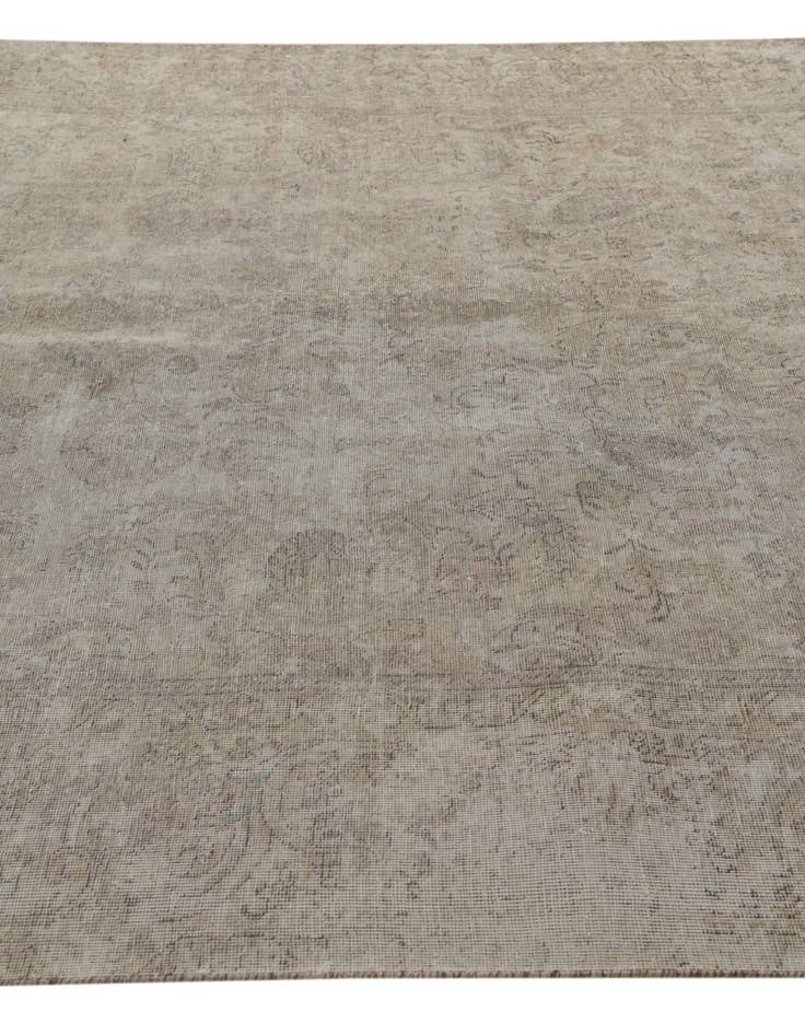 Detail image of 8' x 11' 1  Hand Knotted Ultra Vintage Persian Wool Rug