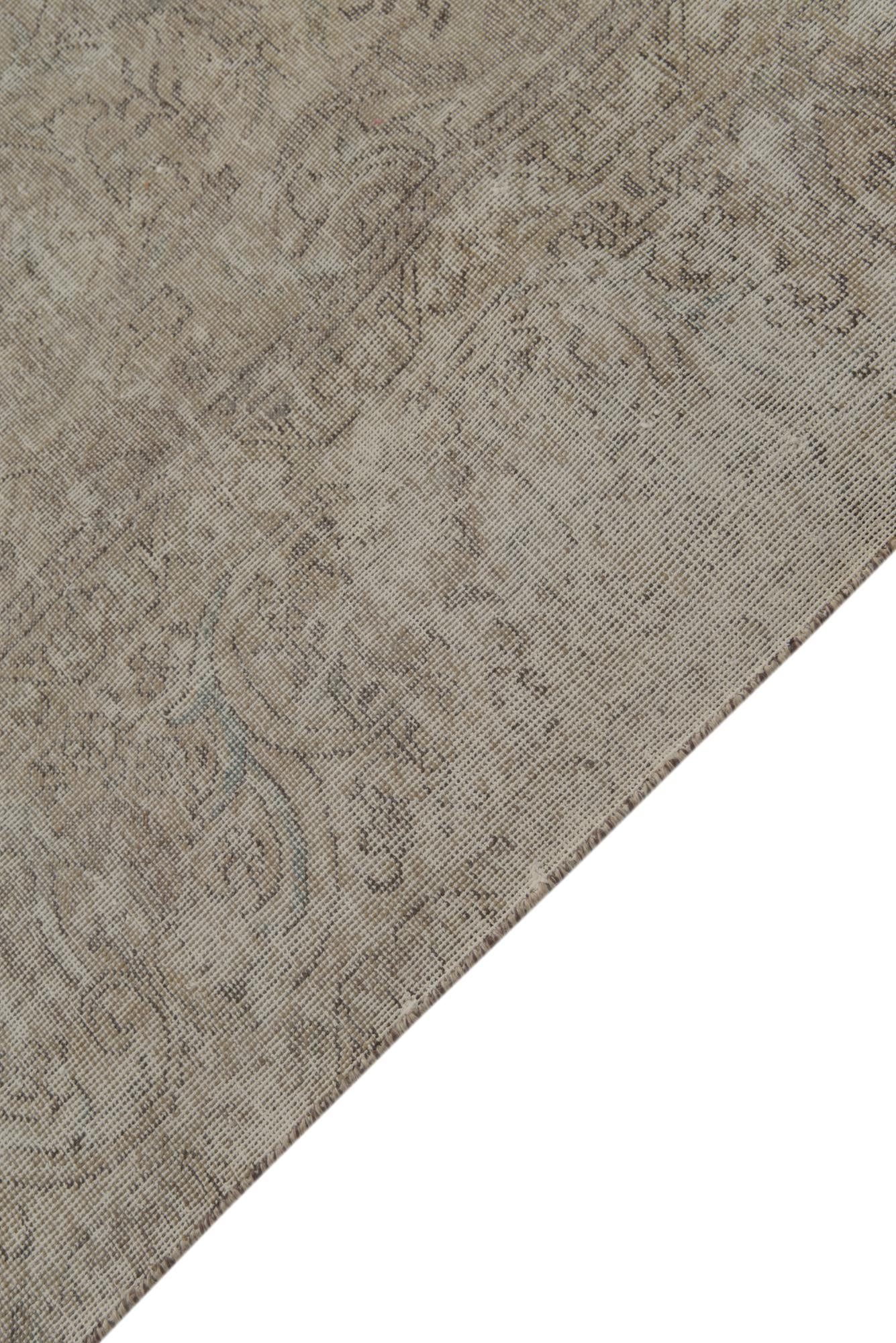 8' x 11' 1 Hand Knotted Ultra Vintage Persian Wool Rug