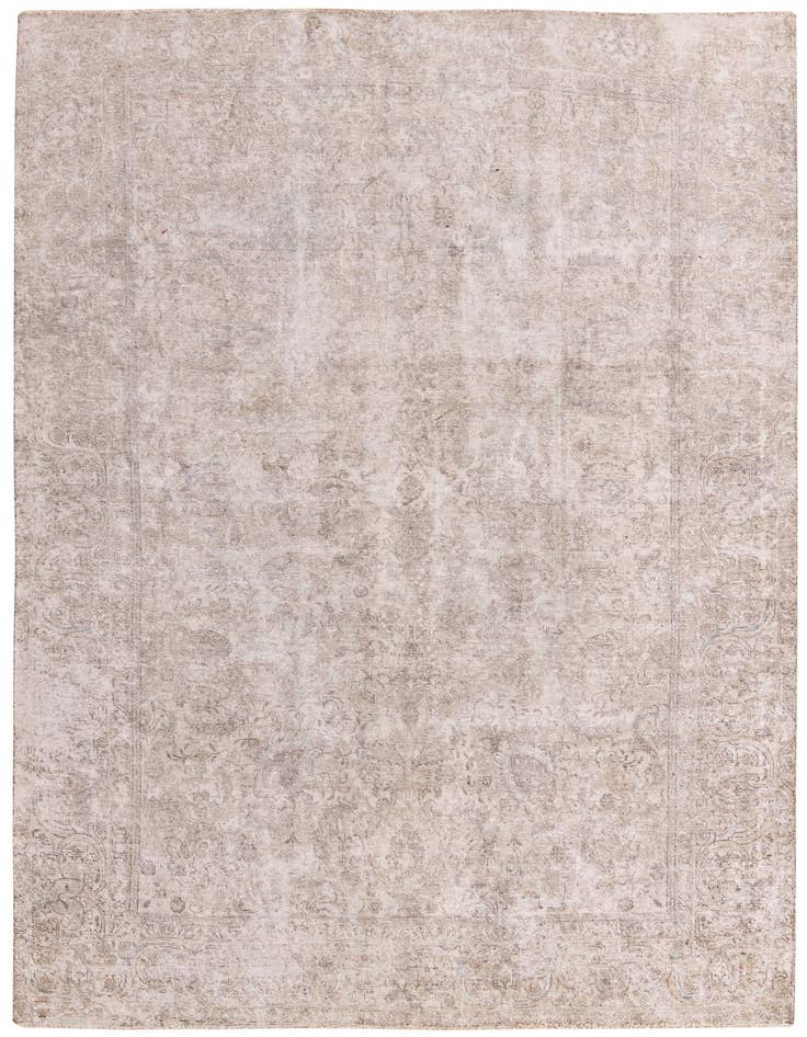 Detail image of 8' x 11' 1 Hand Knotted Ultra Vintage Persian Wool Rug