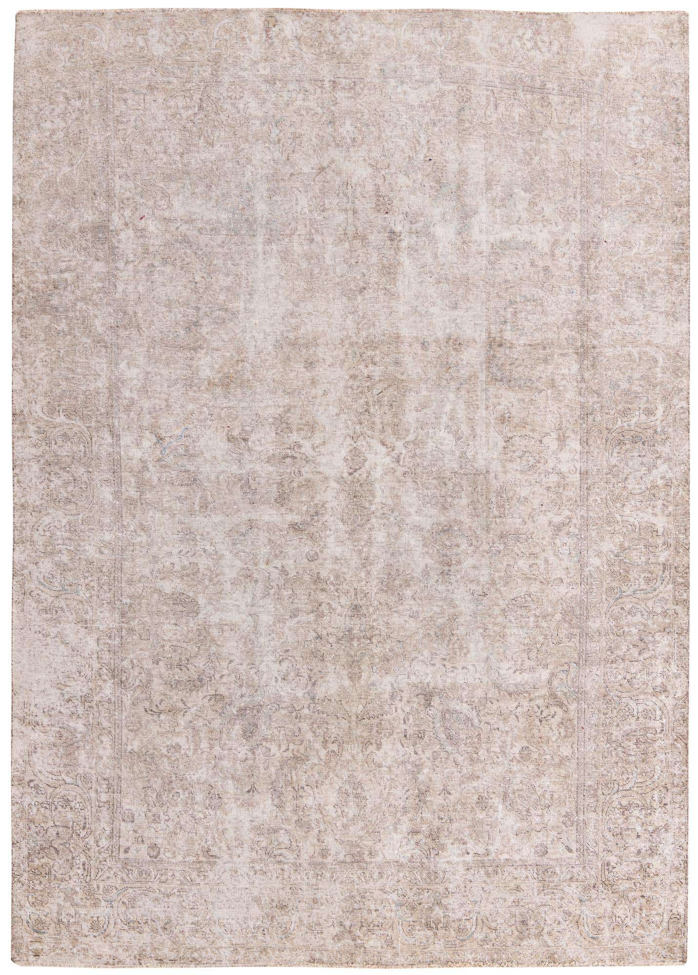 8' x 11' 1 Hand Knotted Ultra Vintage Persian Wool Rug