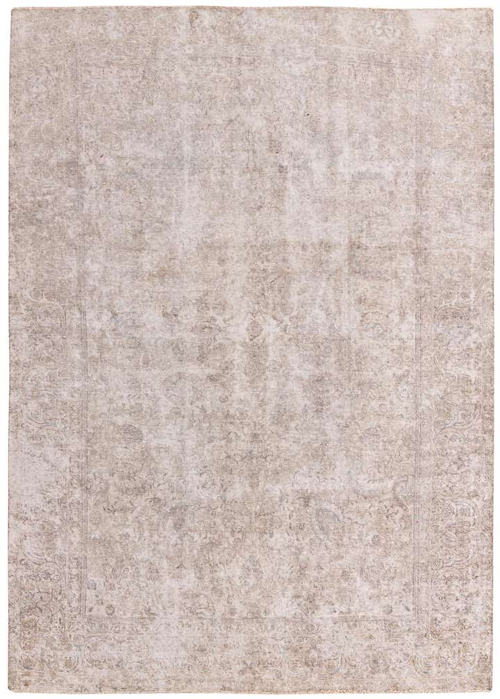 8' x 11' 1 Hand Knotted Ultra Vintage Persian Wool Rug