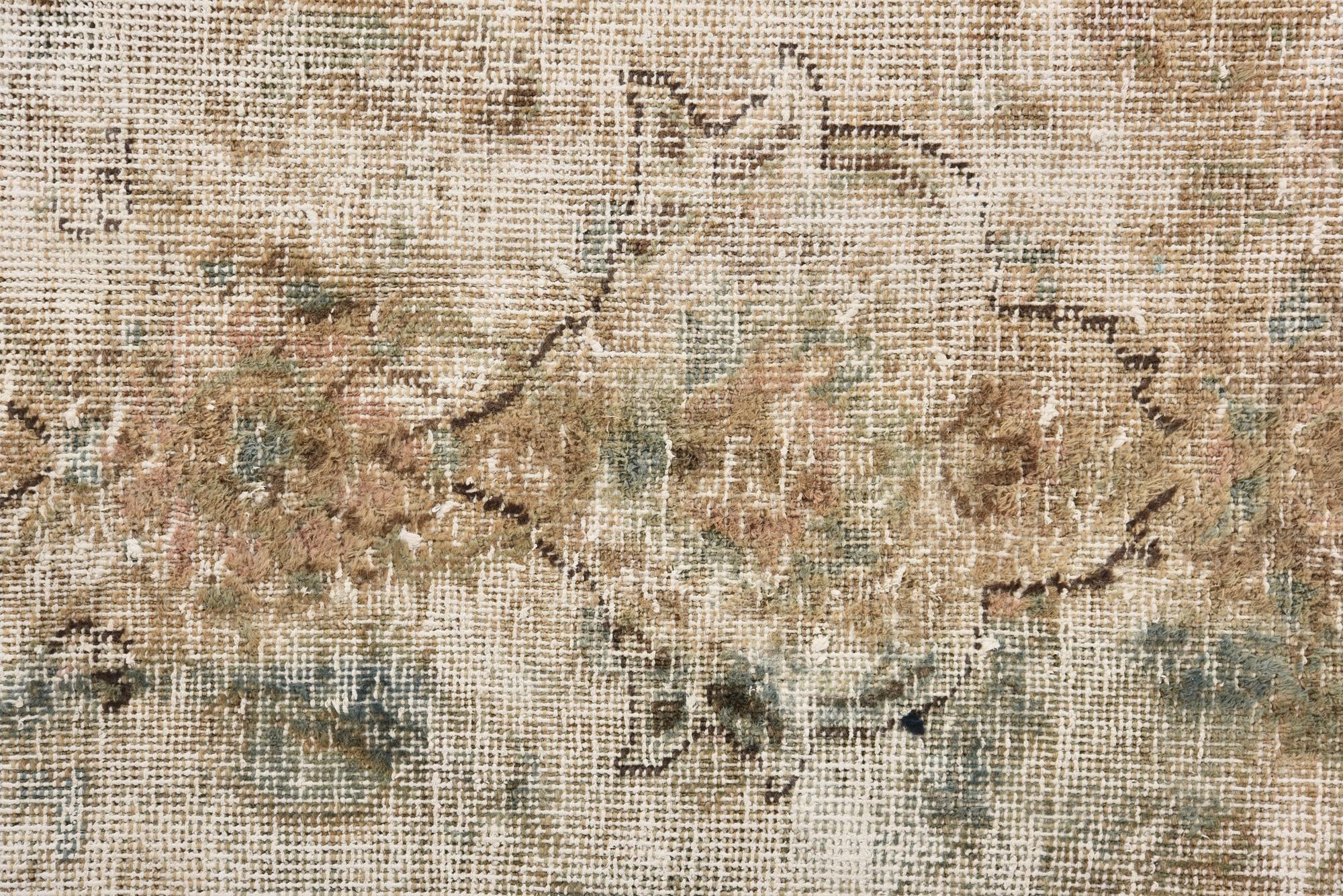 9' 6 x 12' 4 Hand Knotted Ultra Vintage Persian Wool Rug
